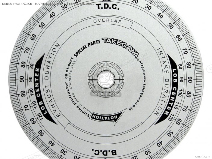 Timing Protractor   Maintenance Parts photo