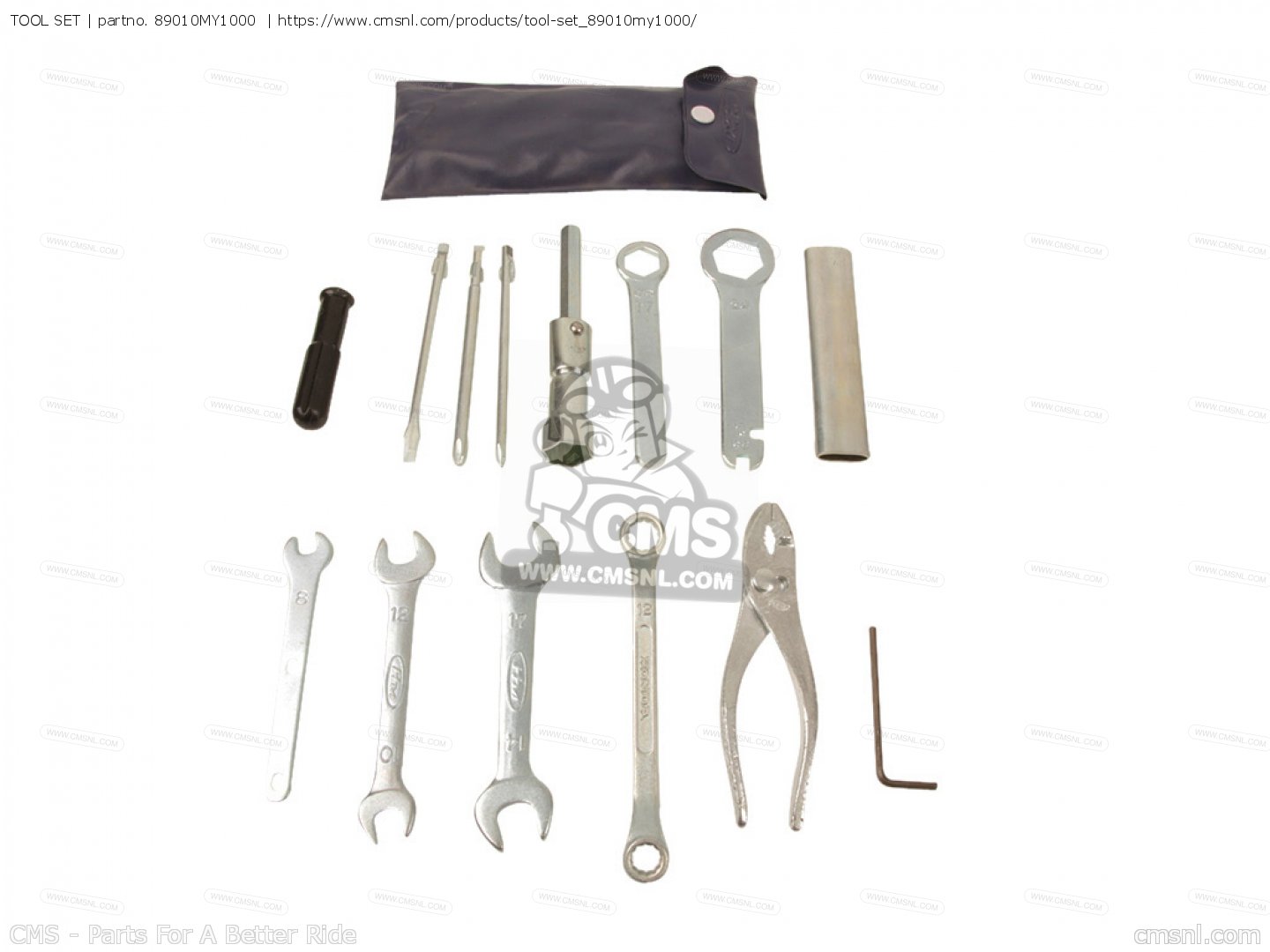 TOOL SET for XRV750 AFRICA TWIN 1994 (R) NETHERLANDS - order at CMSNL