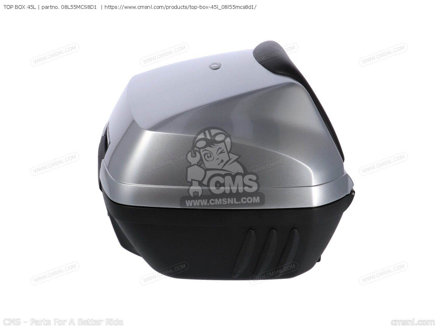 08L55MCS8D1: TOP BOX 45L Honda - buy the 08L55-MCS-8D1 at CMSNL