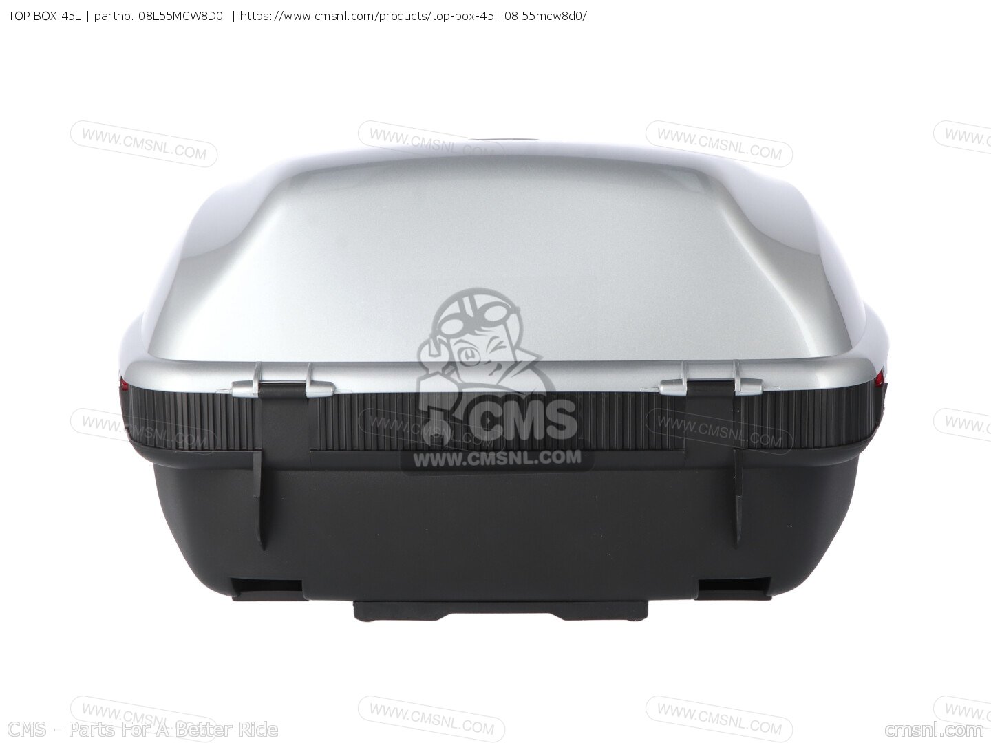 08L55MCW8D0: TOP BOX 45L Honda - buy the 08L55-MCW-8D0 at CMSNL