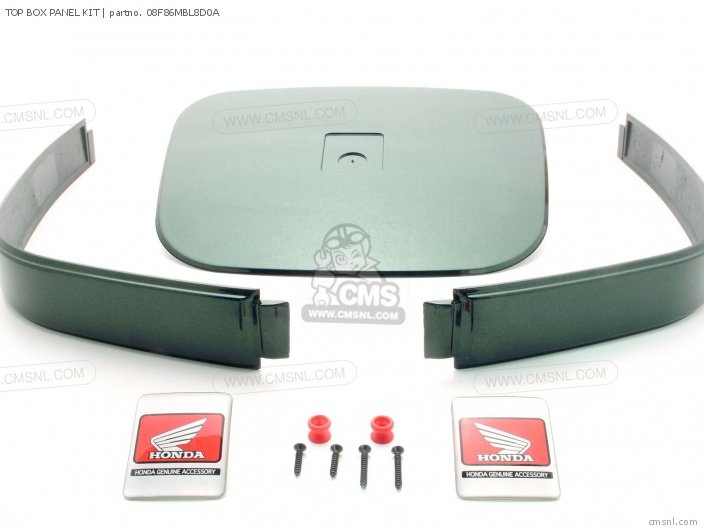 Honda TOP BOX PANEL KIT 08F86MBL8D0A Honda TOP BOX PANEL KIT 08F86MBL8D0A