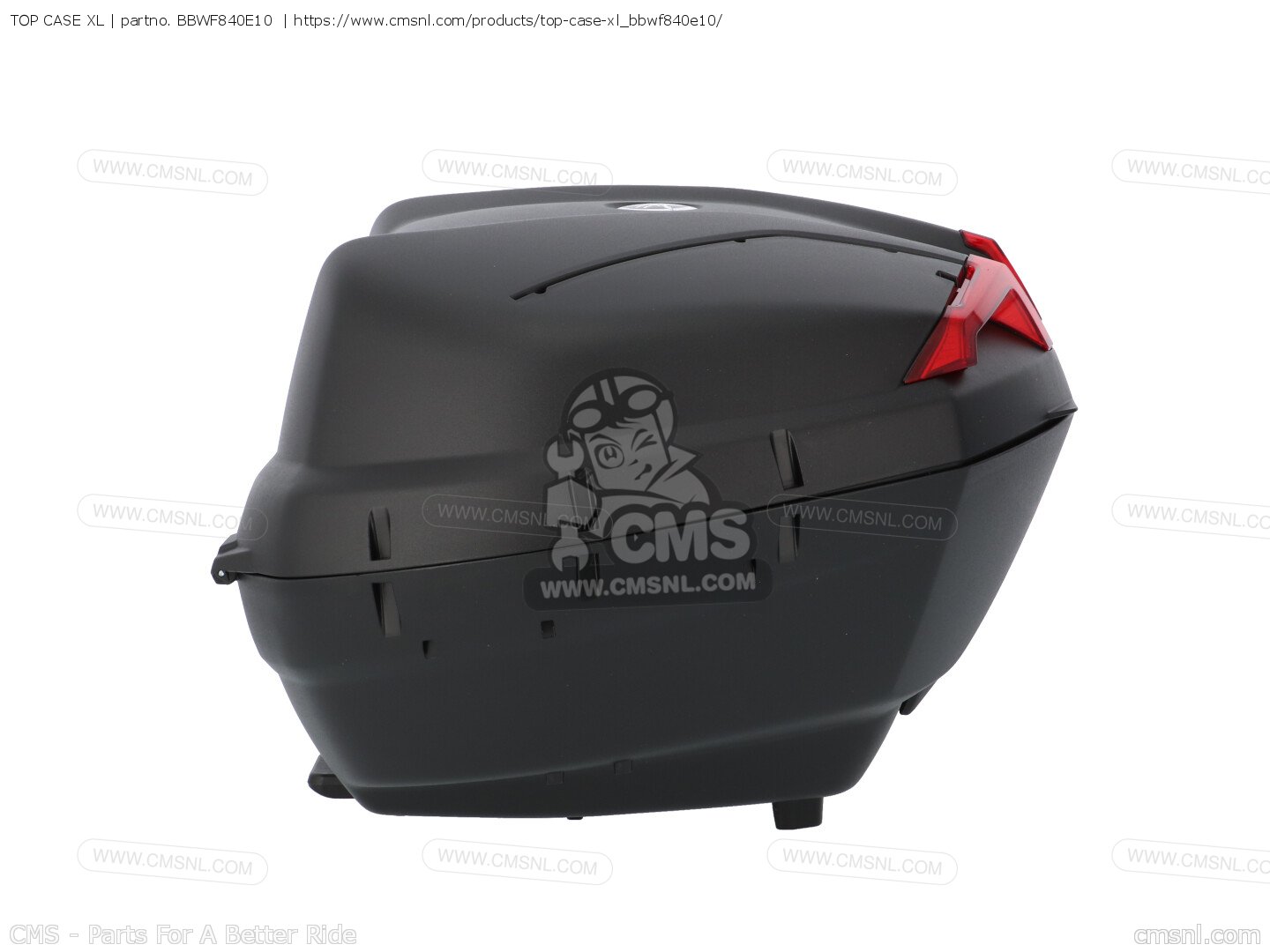 BBWF840E10: TOP CASE 45L Yamaha - buy the BBW-F840E-10-00 at