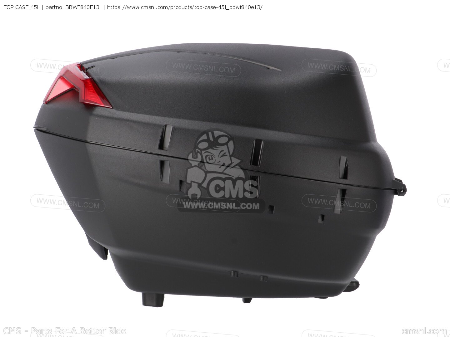 BBWF840E13: TOP CASE 45L Yamaha - buy the BBW-F840E-13-00 at