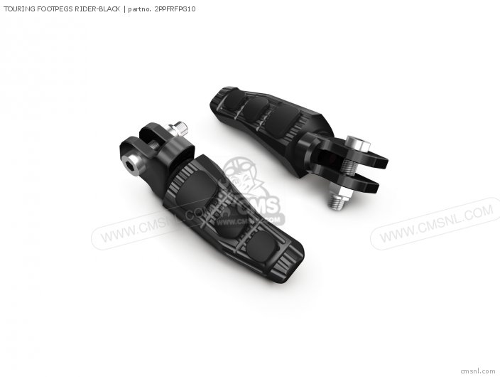 Yamaha TOURING FOOTPEGS RIDER-BLACK 2PPFRFPG10