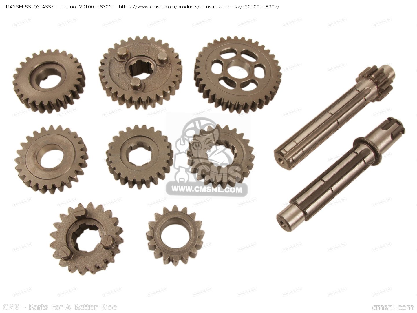 20100118305 Transmission Assy. Honda buy the 20100118305 at CMSNL