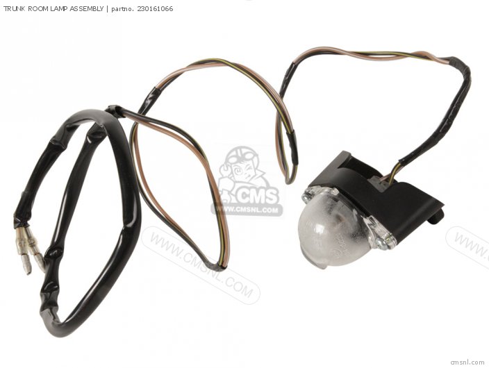 Kawasaki TRUNK ROOM LAMP ASSEMBLY 230161066