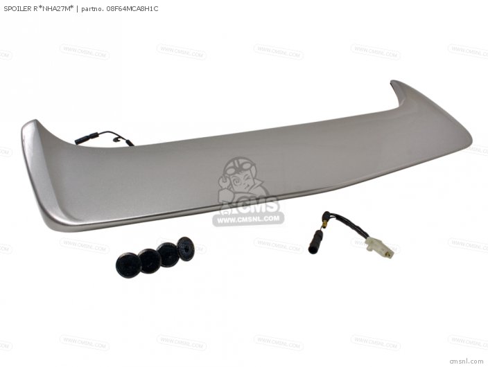 08F64MCA8H1C Trunk Spoiler Billet Honda buy the 08F64MCA8H1C at CMSNL