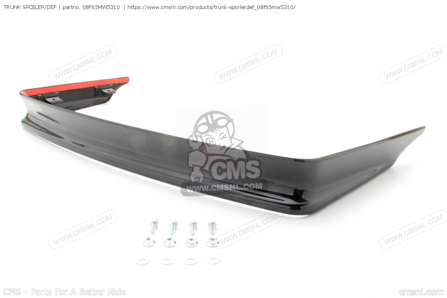 08F65MW5310 Trunk Spoiler/def Honda buy the 08F65MW5310 at CMSNL