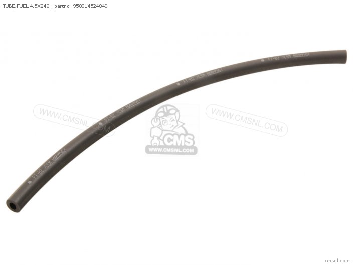 Honda TUBE,FUEL 4.5X240 950014524040 Honda TUBE,FUEL 4.5X240 950014524040