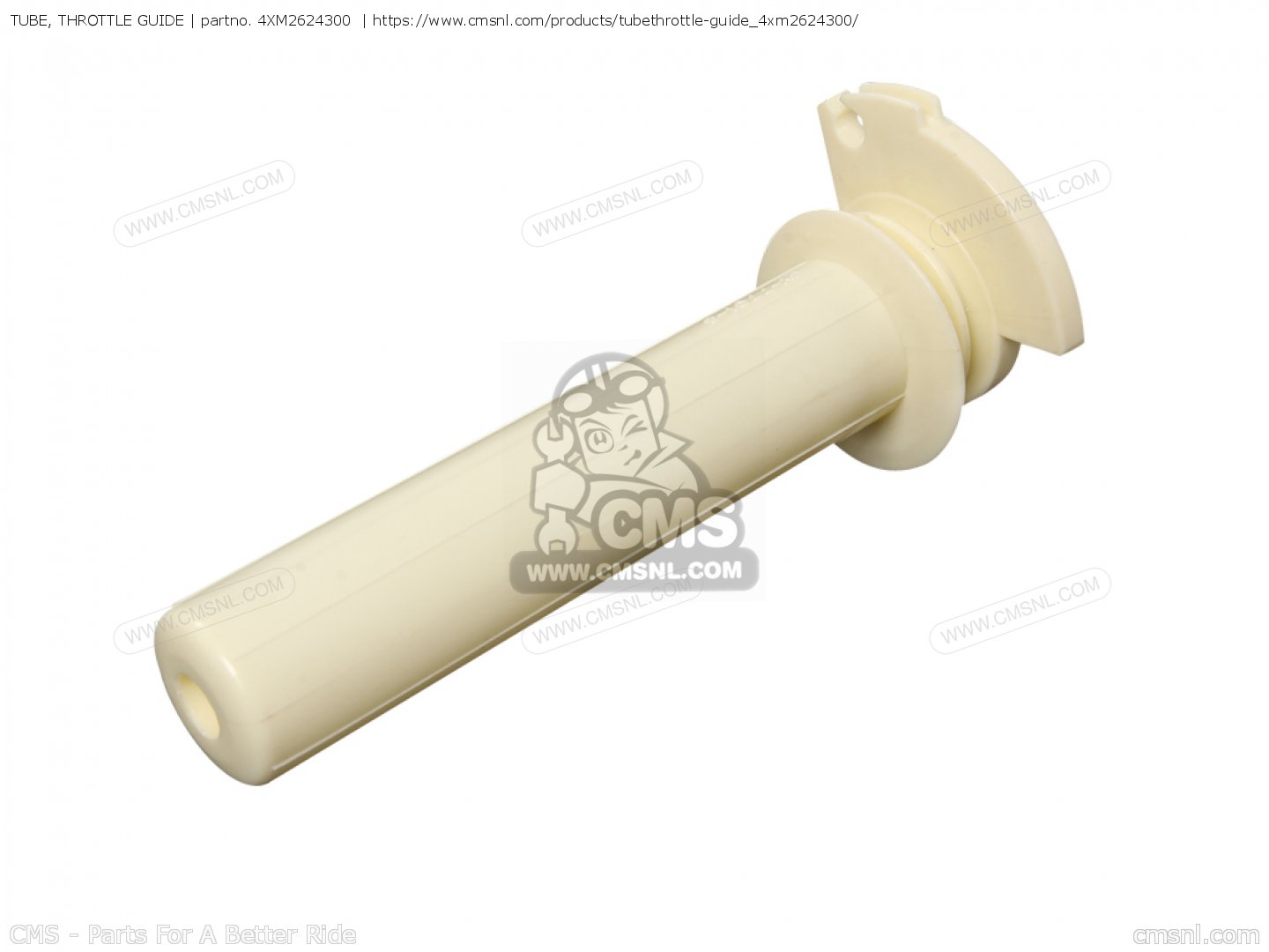 New 2000 - 2004 Yamaha Ttr125 Ttr 125 E Le Oem Rh Throttle Tube 434 26243 00 00 - Foto 9