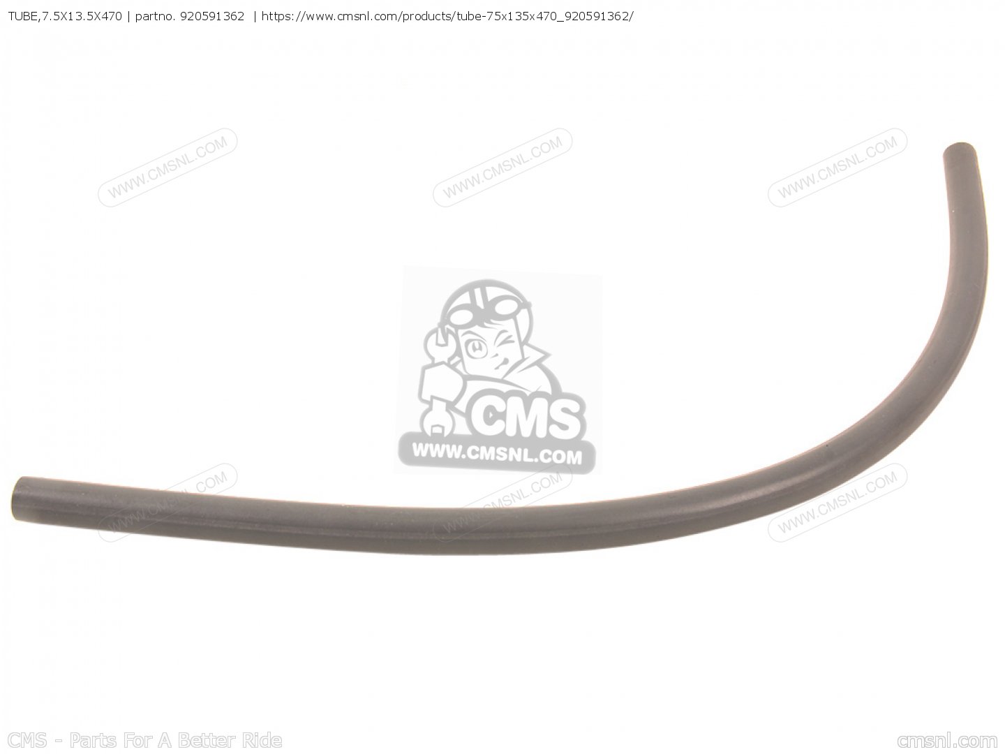 TUBE,7.5X13.5X470 for Kawasaki - order at CMSNL