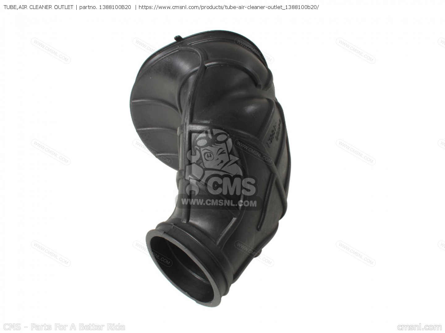 TUBE,AIR CLEANER OUTLET for RM250 1987 (H) order at CMSNL