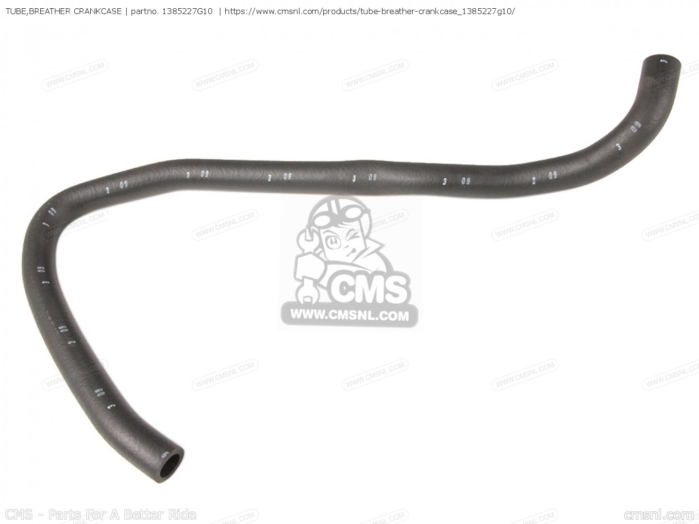 1385227G10 Tube,breather Crankcase Suzuki buy the 1385227G10 at CMSNL