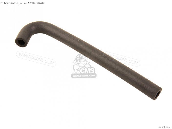 Honda TUBE, DRAIN 17335460670 Honda TUBE, DRAIN 17335460670