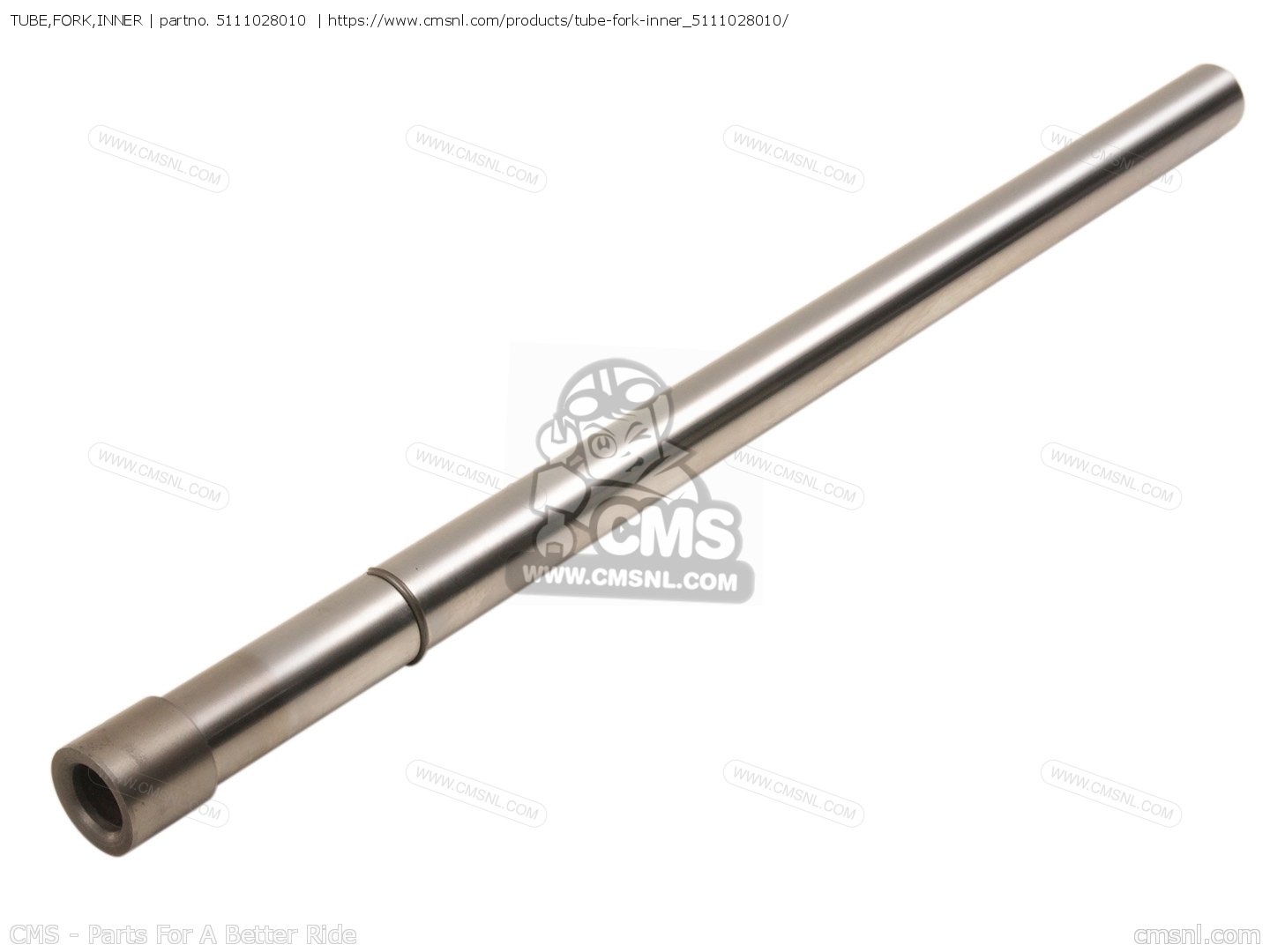 TUBE,FORK,INNER for TS185 1974 (L) USA (E03) - order at CMSNL