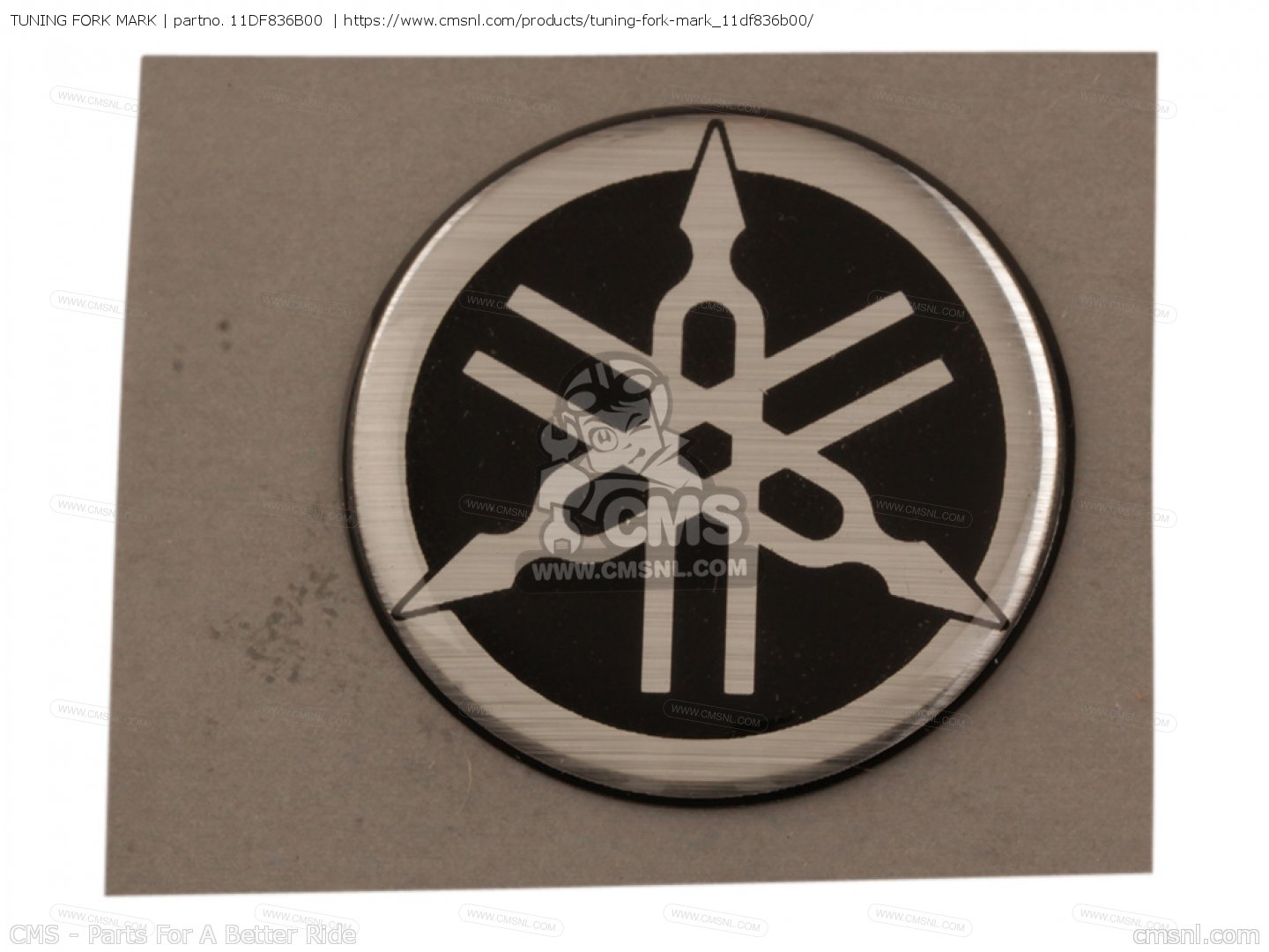 11DF836B0000 Tuning Fork Mark, 11DF836B00 Yamaha NS50F, YN50FU, XT660Z