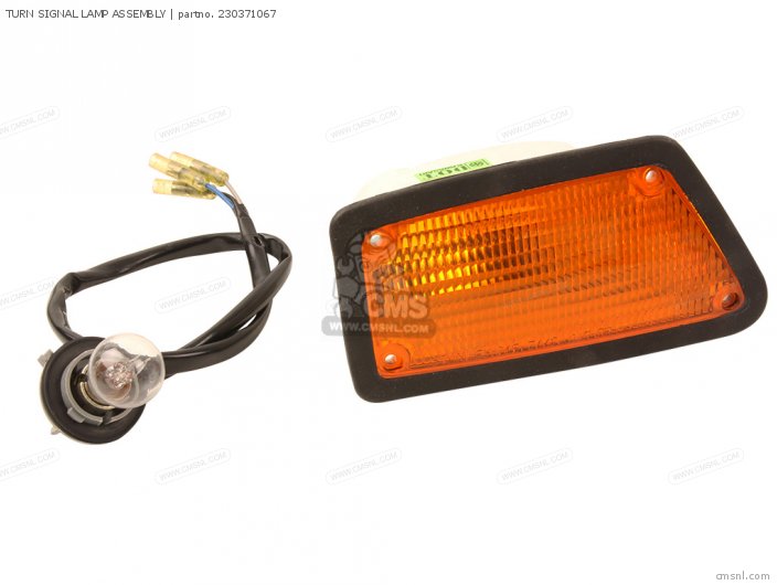 TURN SIGNAL LAMP ASSEMBLY for KZ1300B2 1980 USA CANADA / MPH KPH