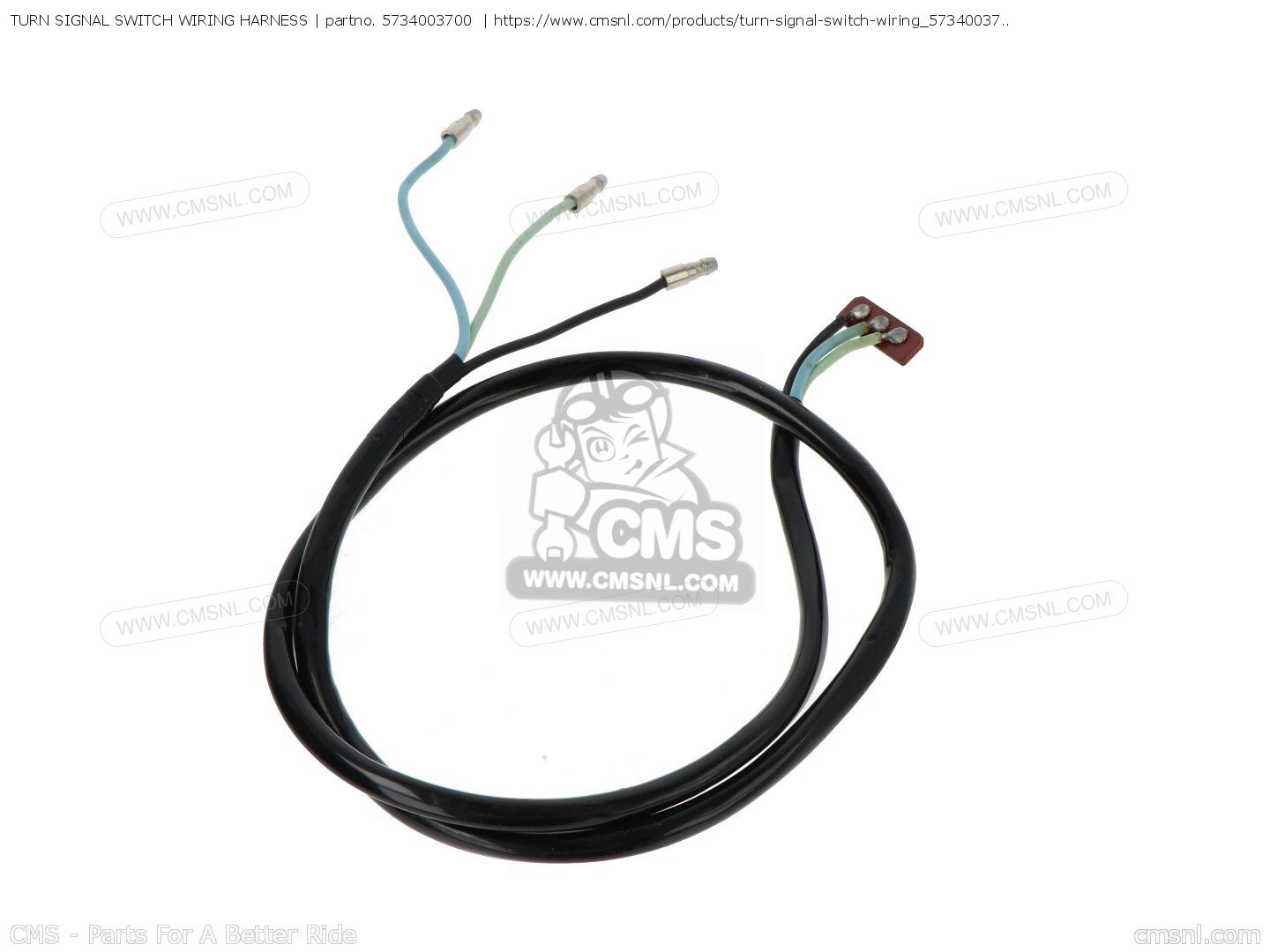 5734003700: TURN SIGNAL SWITCH WIRING HARNESS Suzuki - buy the 57340 ...