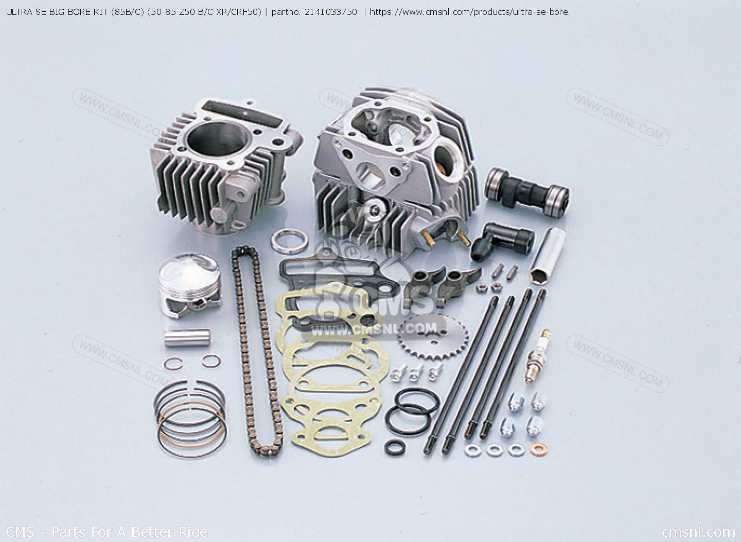 2141033750 Ultra Se Big Bore Kit (85b/c) (5085 Z50 B/c Xr/crf50