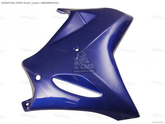 Honda UNDERCOWL RIGHT BLUE 08800MFA87001