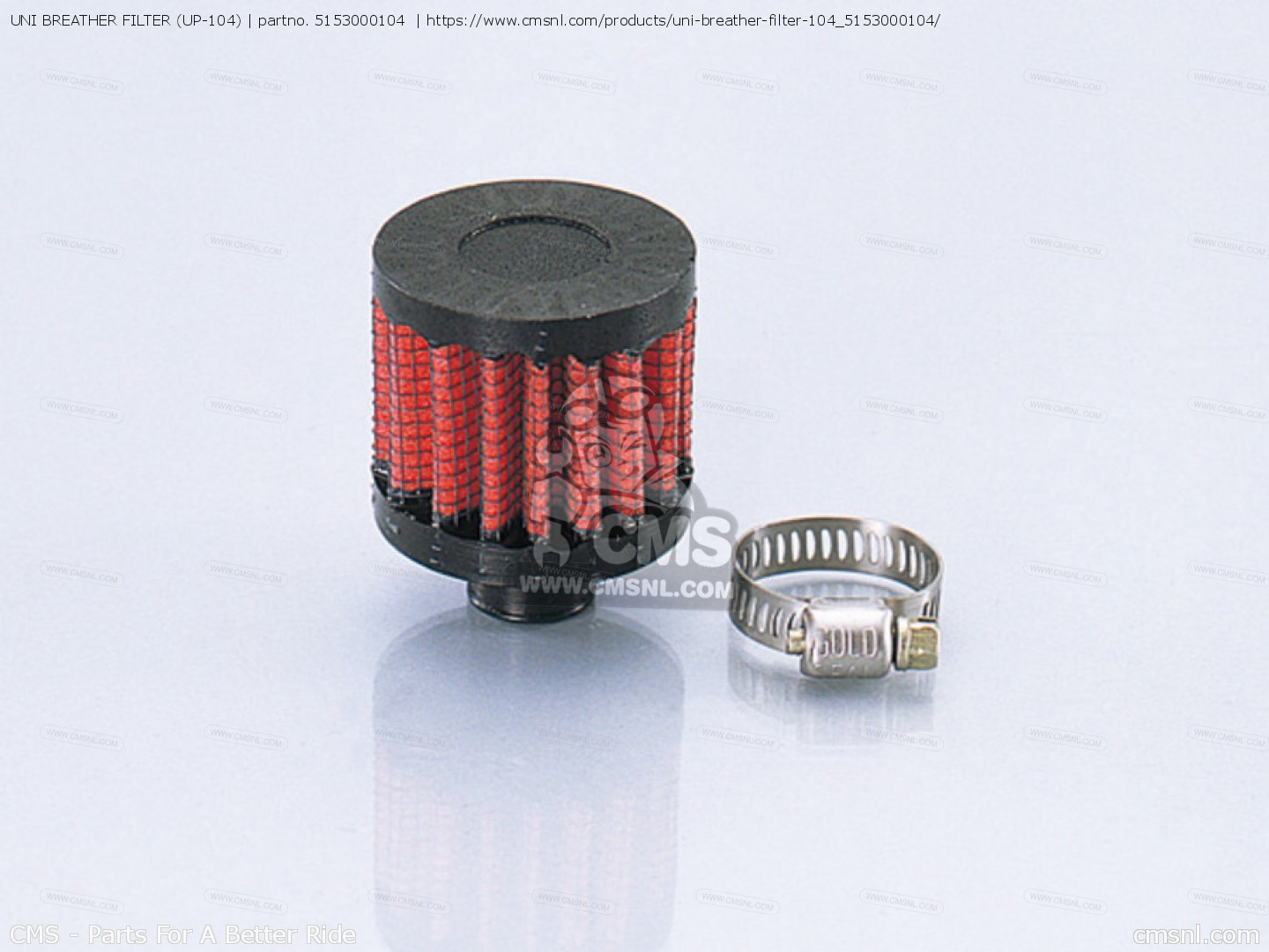 5153000104 Uni Breather Filter (up104) Kitaco buy the 5153000104