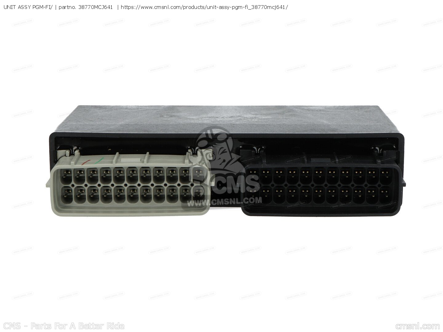 38770MCJ641: UNIT ASSY PGM-FI/ Honda - buy the 38770-MCJ-641 38770MCJ641: UNIT ASSY PGM-FI/ Honda - buy the 38770-MCJ-641