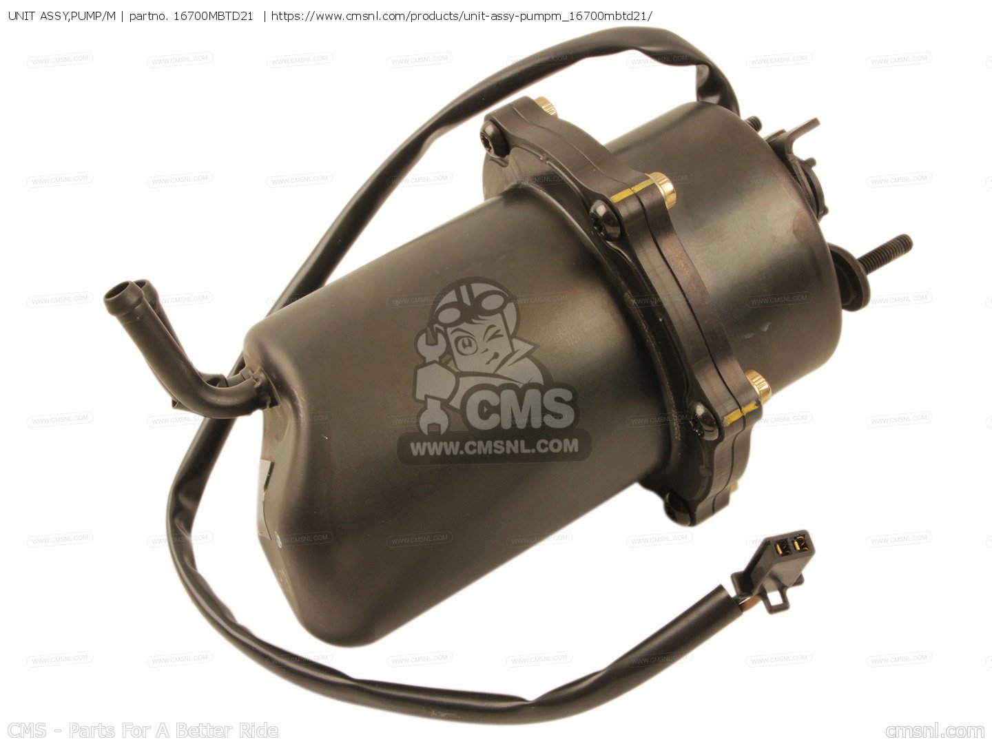 UNIT ASSY,PUMP/M for XL1000VA VARADERO 2004 (4) GERMANY / ABS - order at  CMSNL