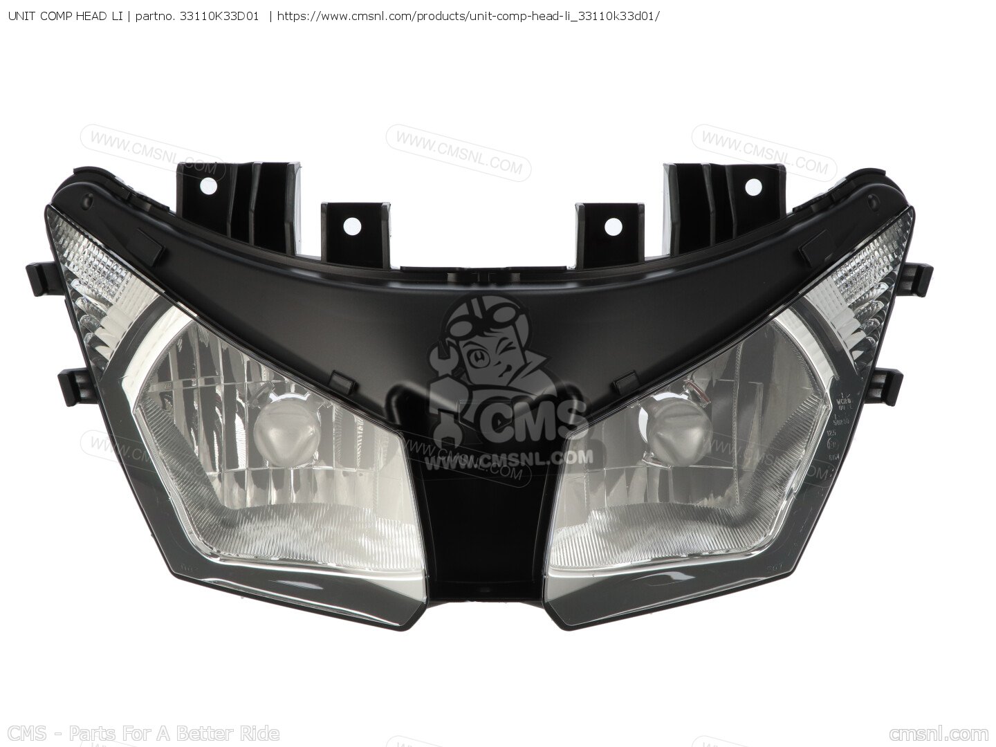 33110K33D01: UNIT COMP HEAD LI Honda - buy the 33110-K33-D01