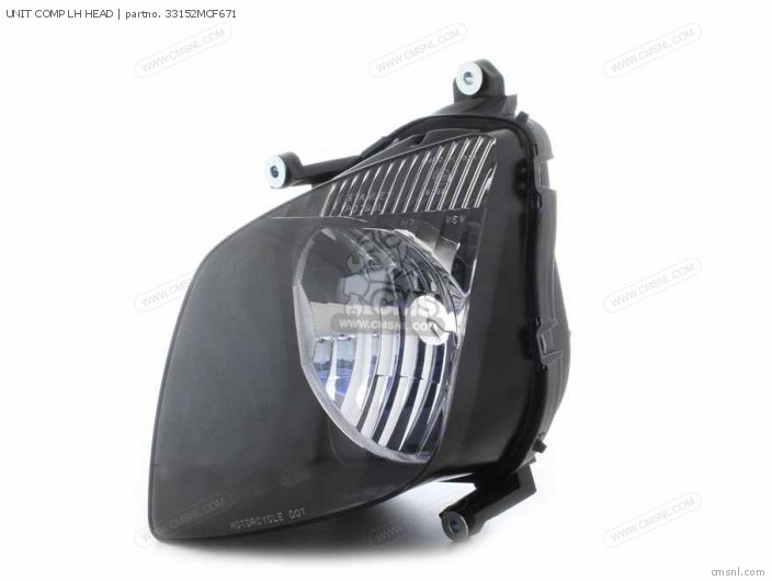 Honda UNIT COMP LH HEAD 33152MCF671 Honda UNIT COMP LH HEAD 33152MCF671