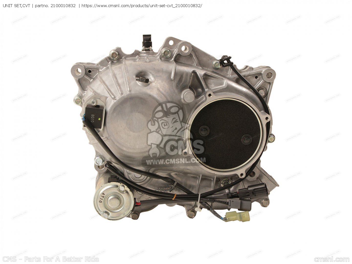 2100010832: UNIT SET,CVT Suzuki - buy the 21000-10832 at CMSNL