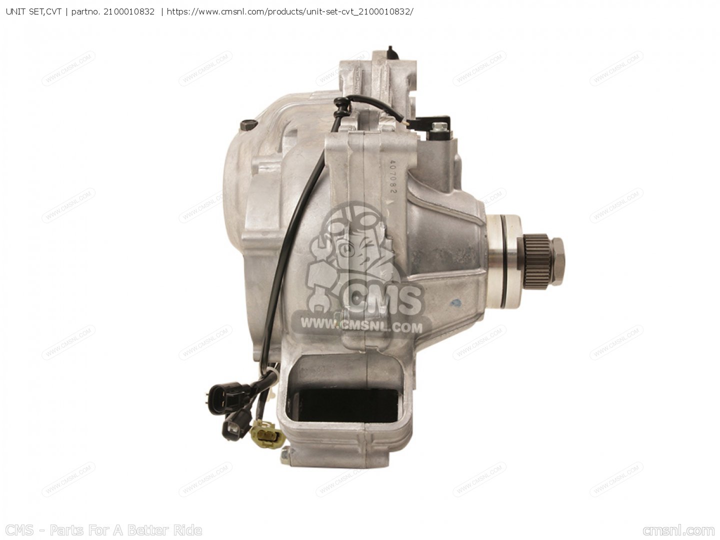 2100010832: UNIT SET,CVT Suzuki - buy the 21000-10832 at CMSNL