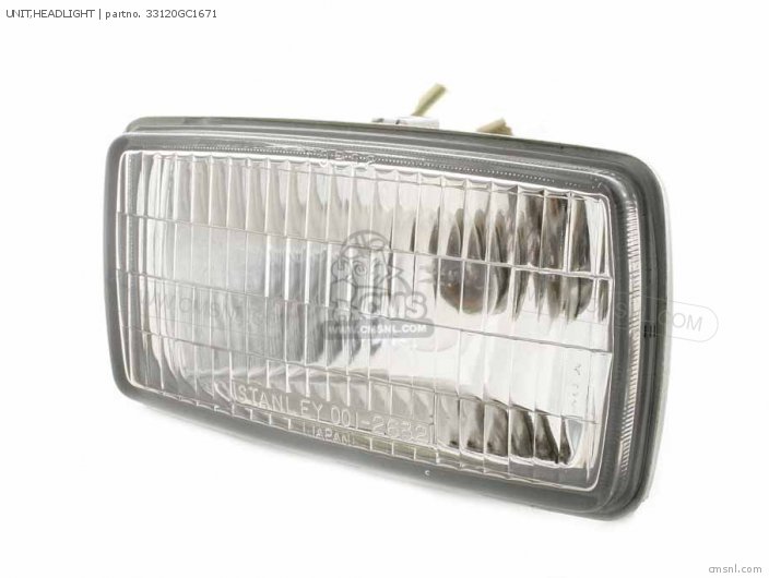 UNIT,HEADLIGHT for NU50 URBAN EXPRESS 1982 (C) USA order at CMSNL