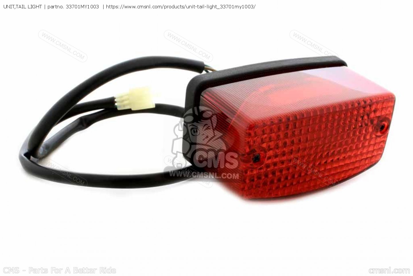 UNIT,TAIL LIGHT for XRV750 AFRICA TWIN 1994 (R) NETHERLANDS