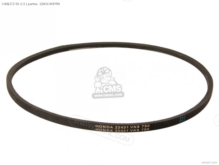 Honda V BELT,Z-32 1/2 22431VK8750