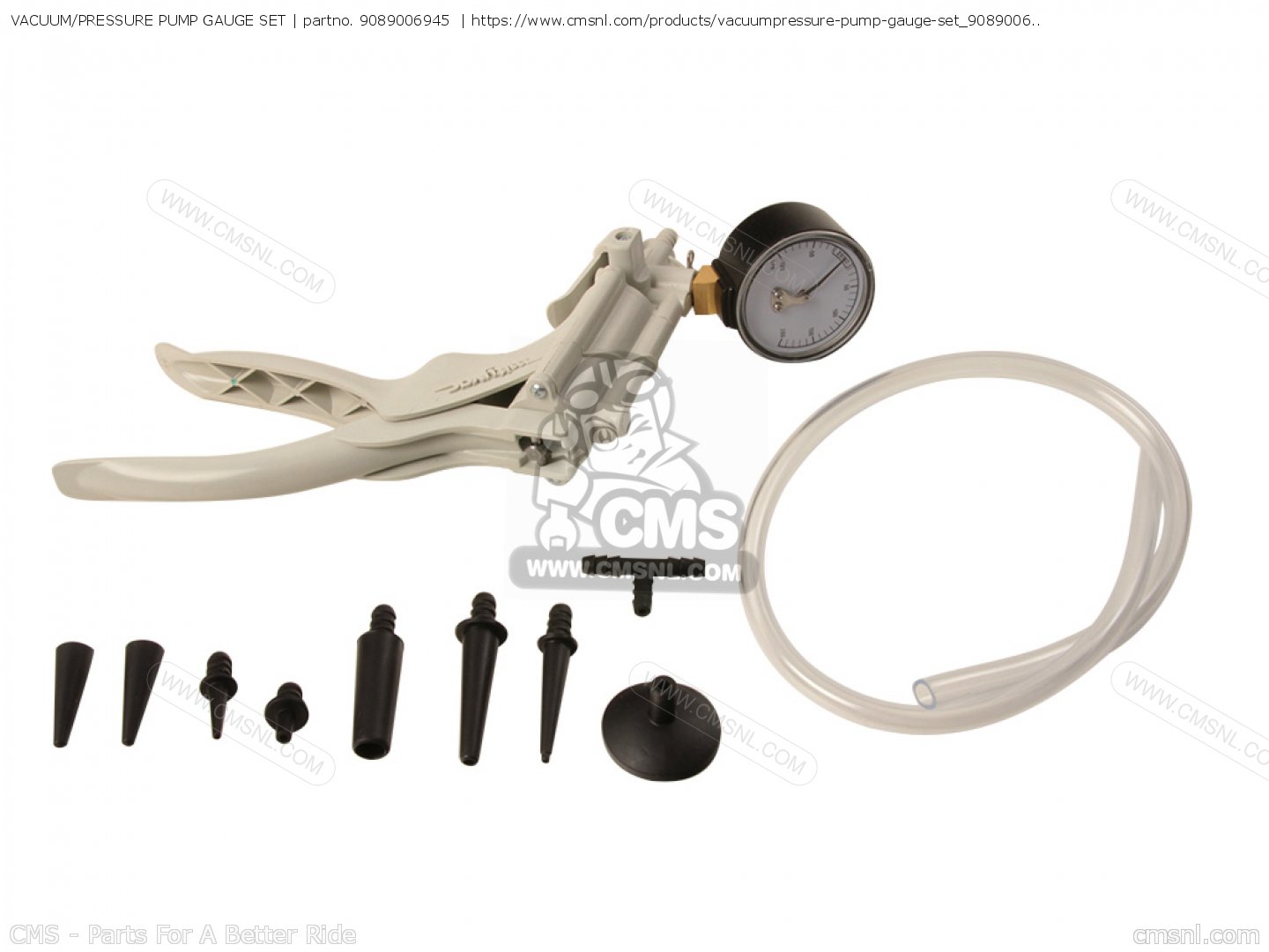 9089006945 Vacuum/pressure Pump Gauge Set Yamaha buy the 9089006945