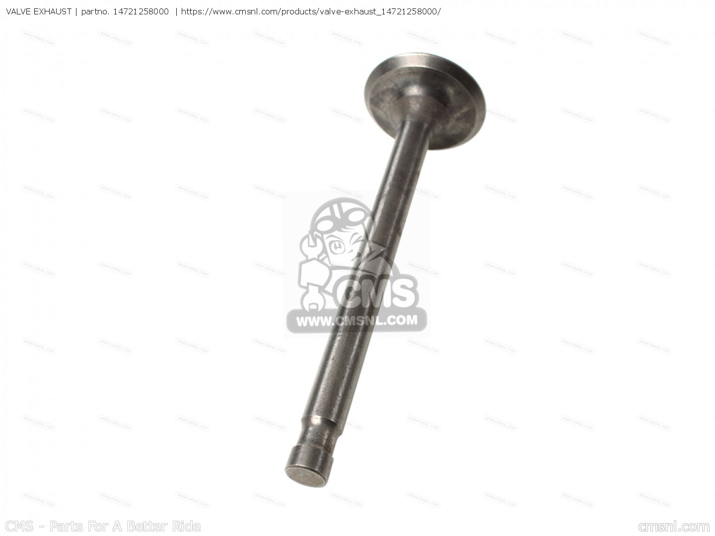 14721258000 Valve Exhaust Honda buy the 14721258000 at CMSNL