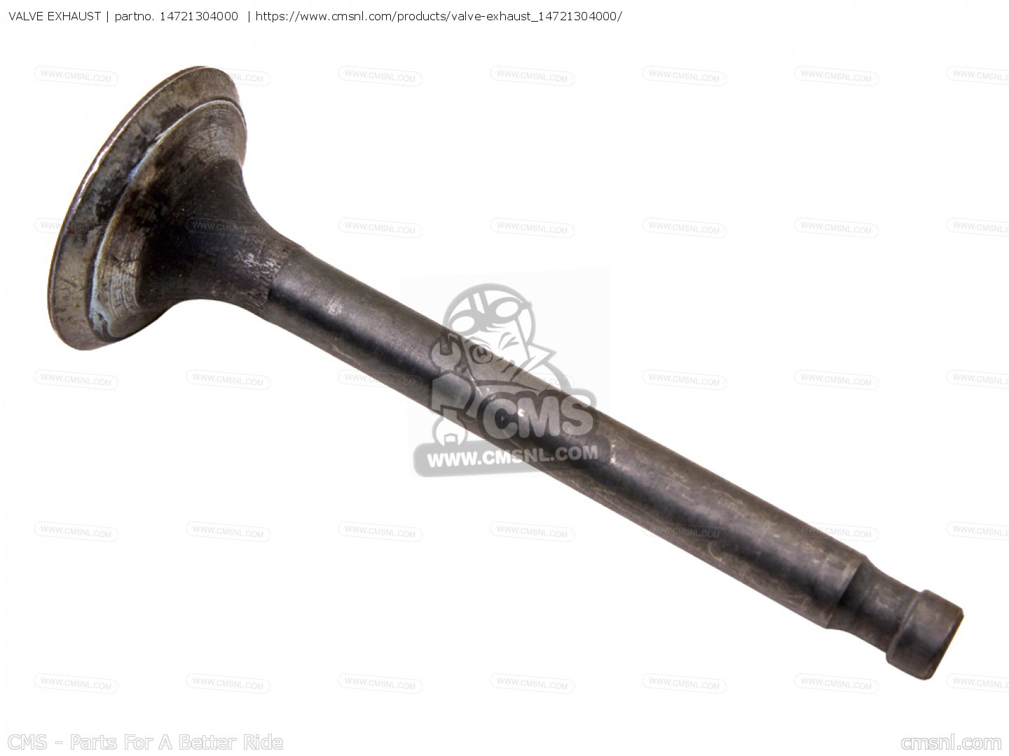 14721304000 Valve Exhaust Honda buy the 14721304000 at CMSNL