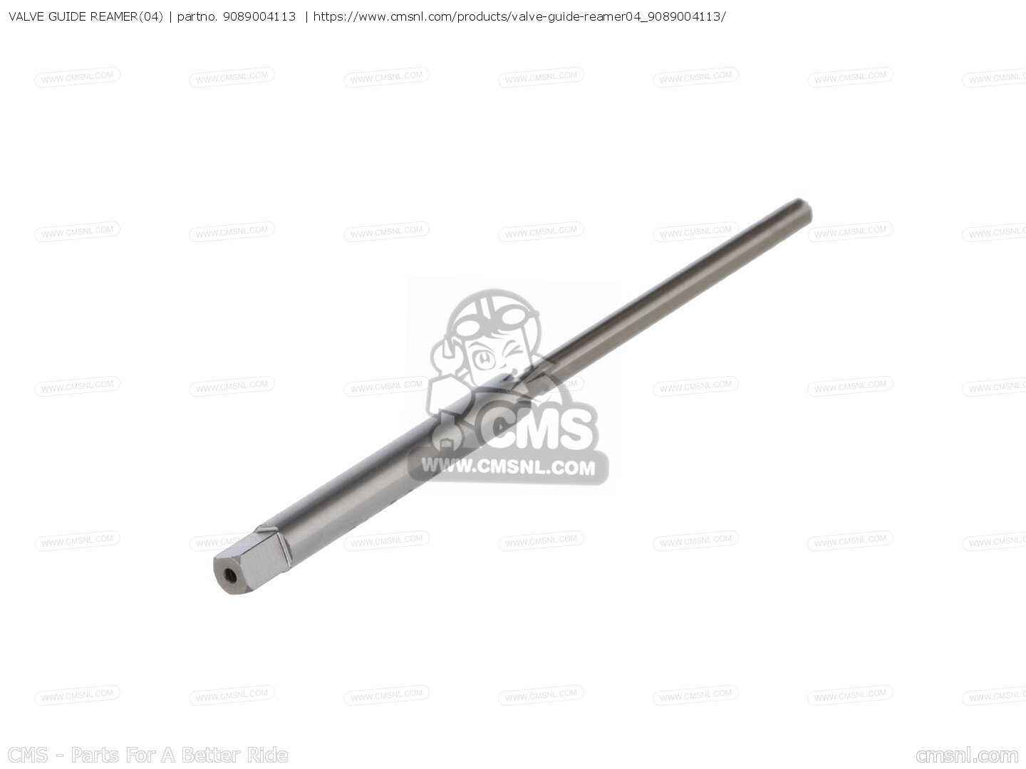 9089004113 Valve Guide Reamer(04) Yamaha buy the 9089004113 at CMSNL