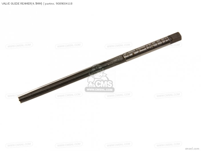 9089004118 Valve Guide Reamer(4.5mm) Yamaha buy the 9089004118 at
