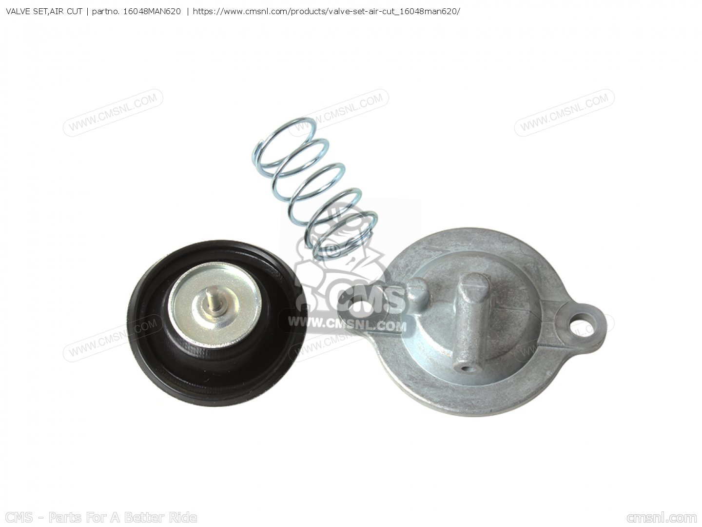 16048MAN620: VALVE SET,AIR CUT Honda - buy the 16048-MAN-620 at CMSNL