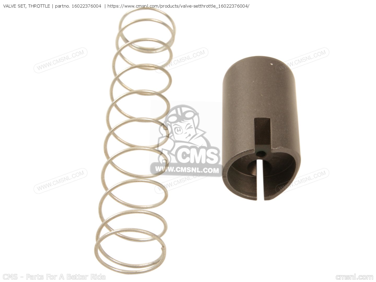 16022376004 Valve Set, Throttle Honda buy the 16022376004 at CMSNL