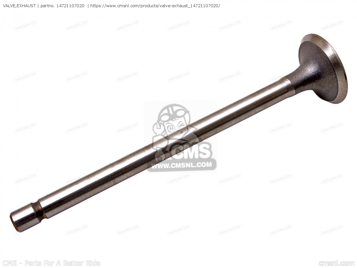 14721107020 Valve,exhaust Honda buy the 14721107020 at CMSNL