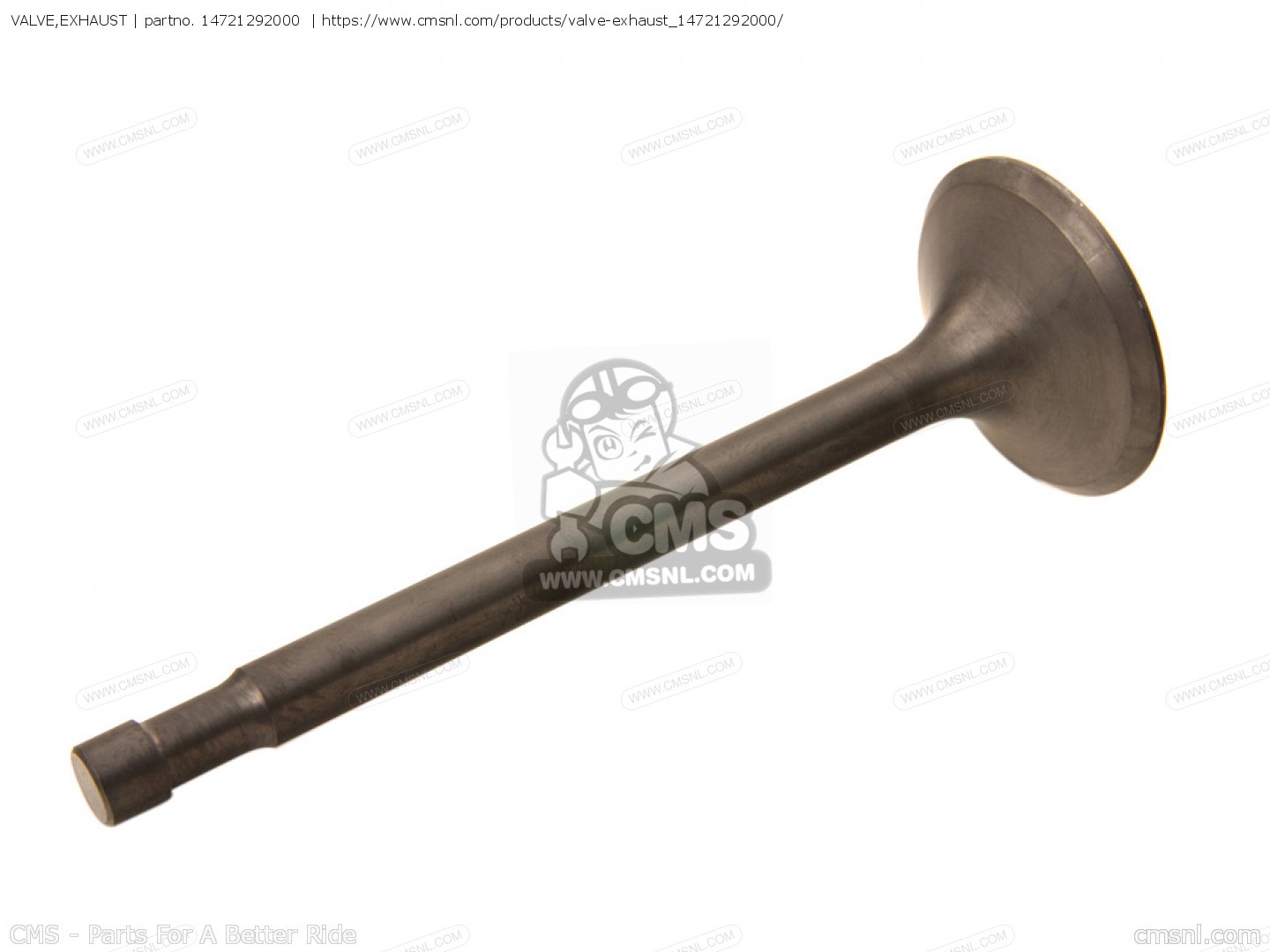 14721292000 Valve,exhaust Honda buy the 14721292000 at CMSNL