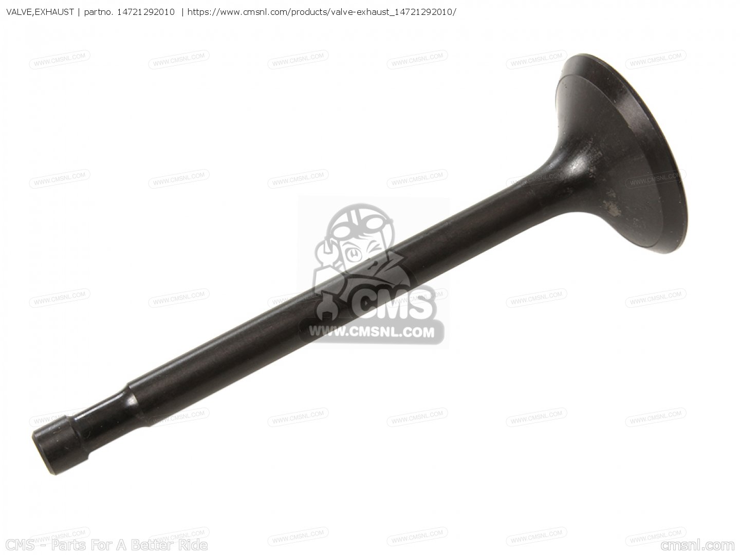 14721292010 Valve,exhaust Honda buy the 14721292010 at CMSNL
