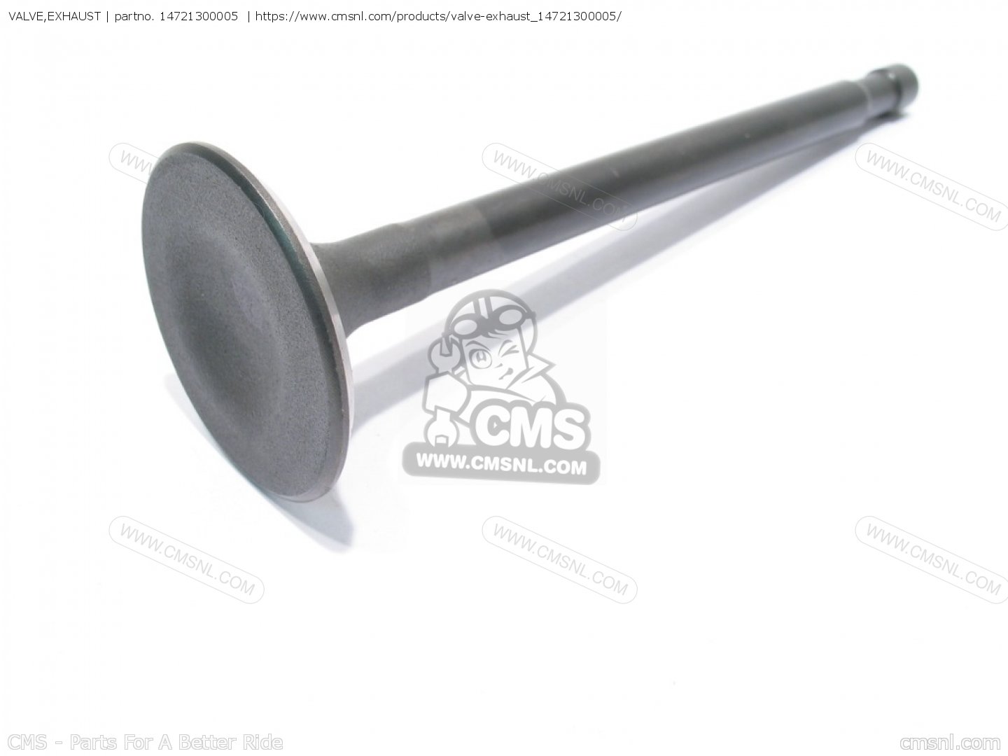 14721300005 Valve,exhaust Honda buy the 14721300005 at CMSNL