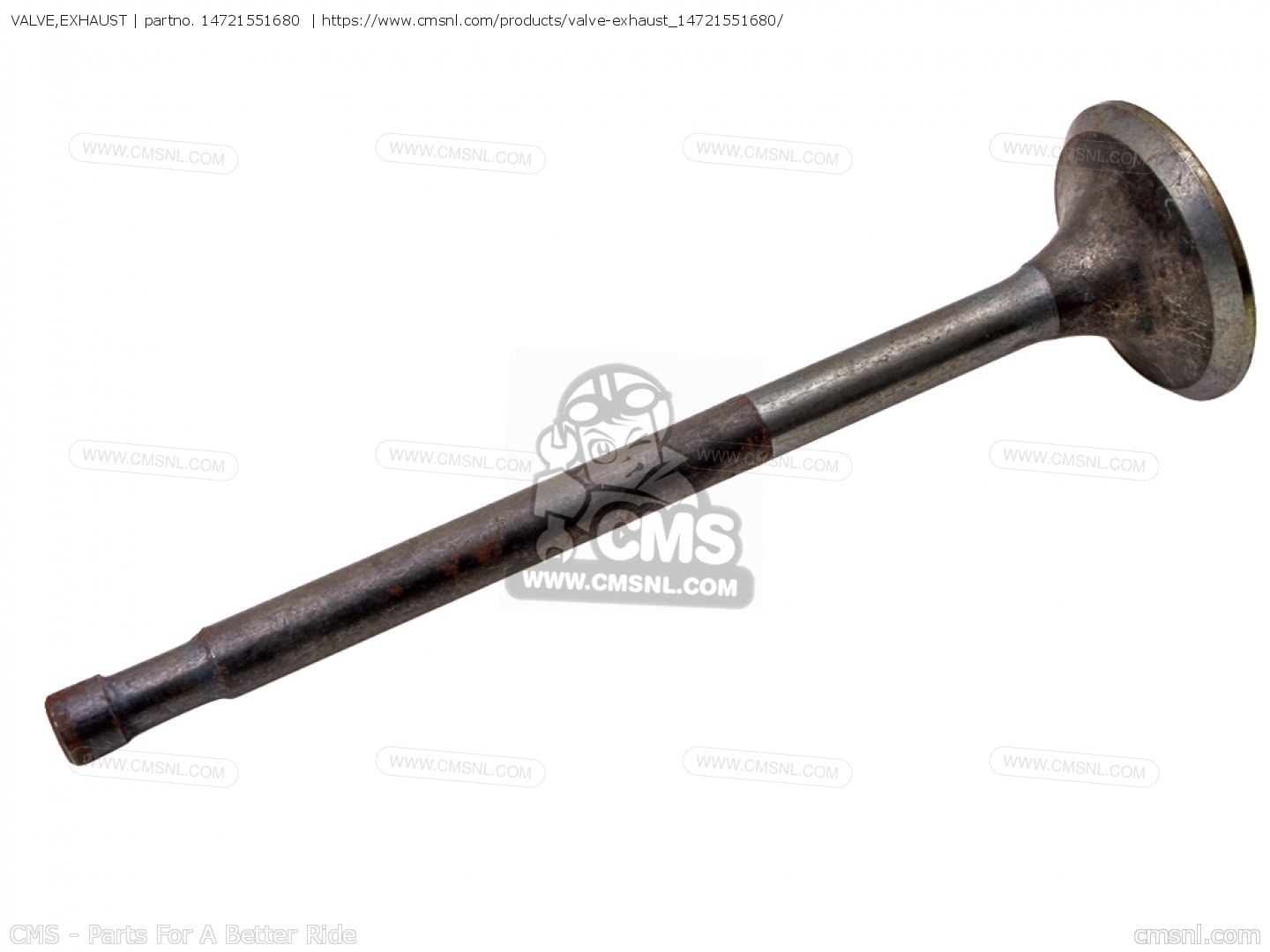 14721551680 Valve,exhaust Honda buy the 14721551680 at CMSNL