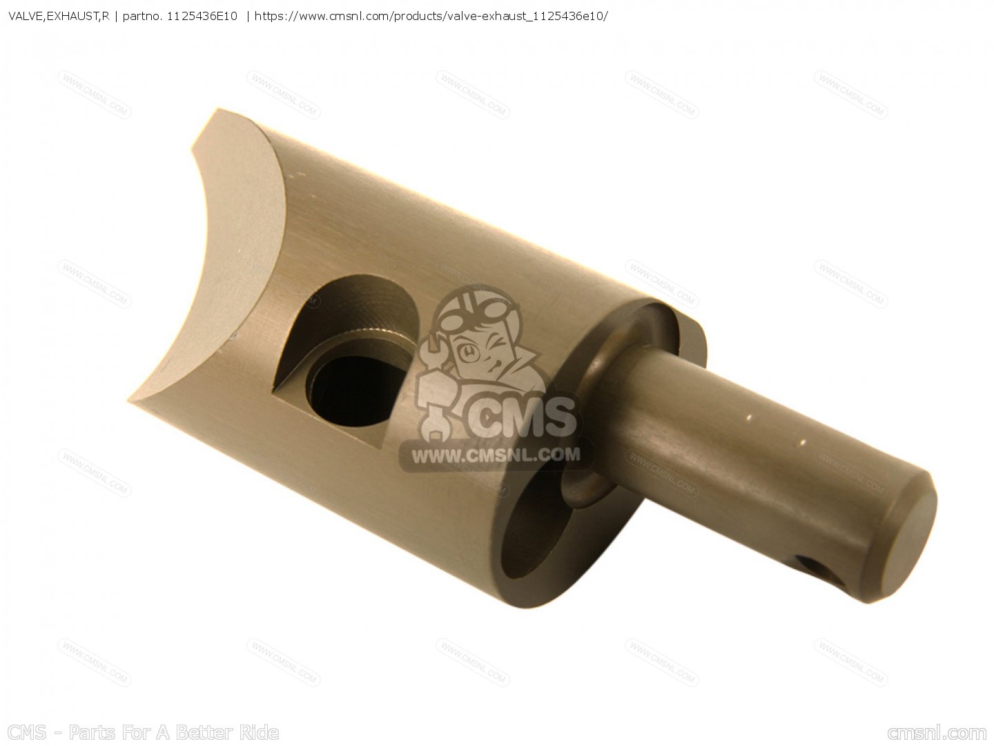 VALVE,EXHAUST,R for RM125 1996 (T) USA (E03) order at CMSNL