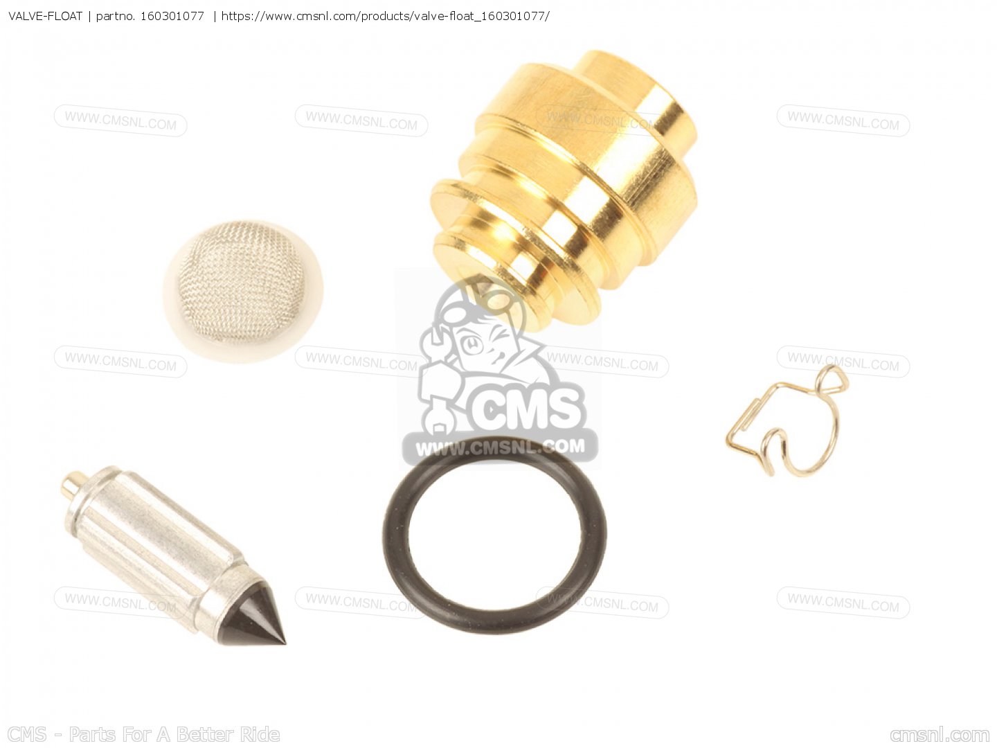VALVE-FLOAT for Kawasaki - order at CMSNL