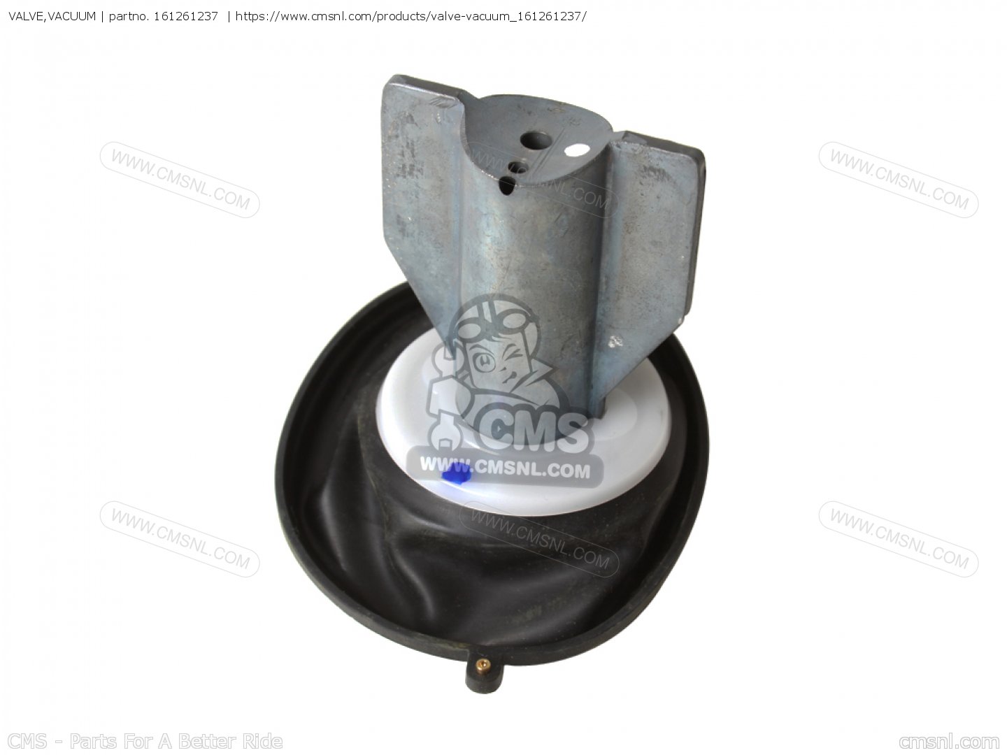 161261237: VALVE,VACUUM Kawasaki - buy the 16126-1237 at CMSNL