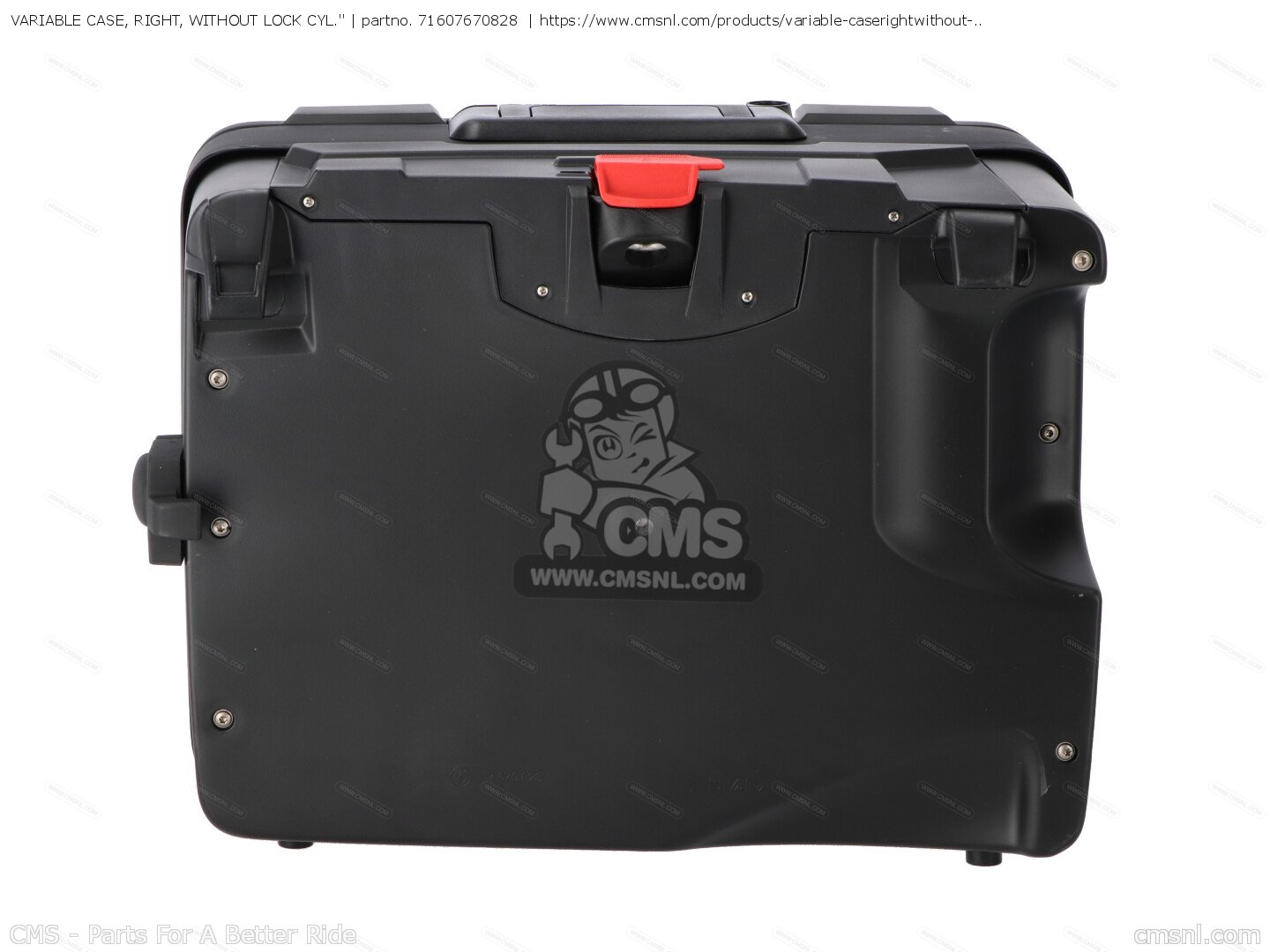 71607670828: VARIABLE CASE, RIGHT, WITHOUT LOCK CYL.